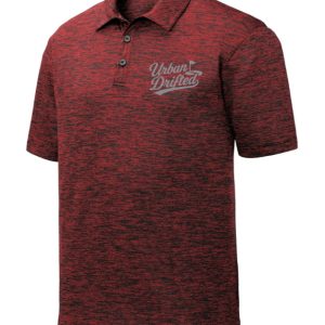 urband drifted golf polo red